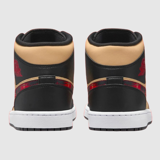 Air Jordan 1 Mid Tartan Swoosh