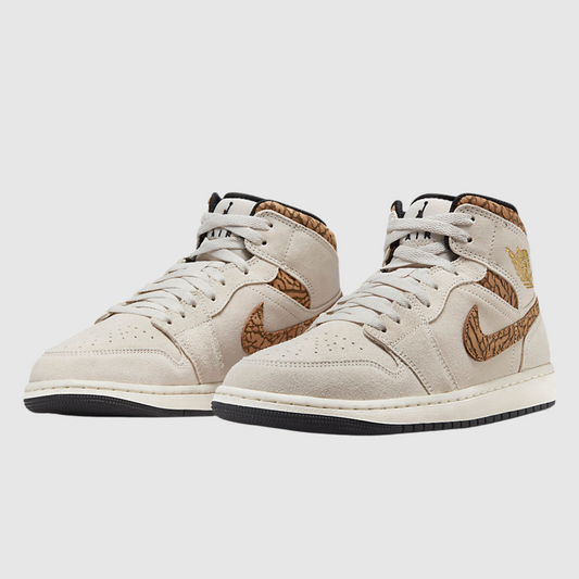 Jordan 1 Mid SE Brown Elephant