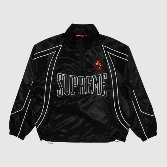 Supreme Satin Piping Pullover Black