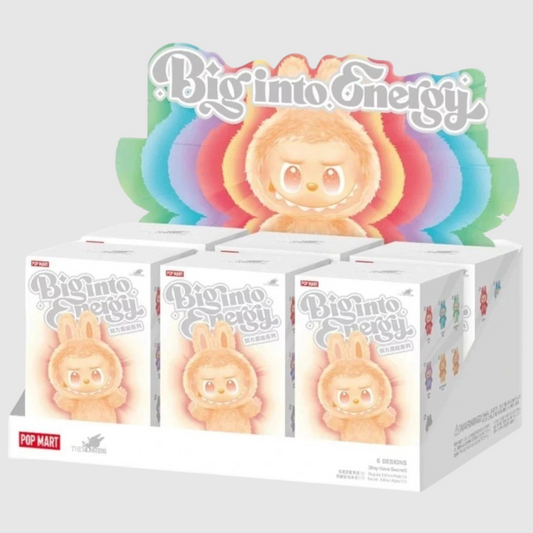 Pop Mart Labubu The Monsters Big into Energy Series Vinyl Plush Pendant Sealed Case (6 Blind Box)