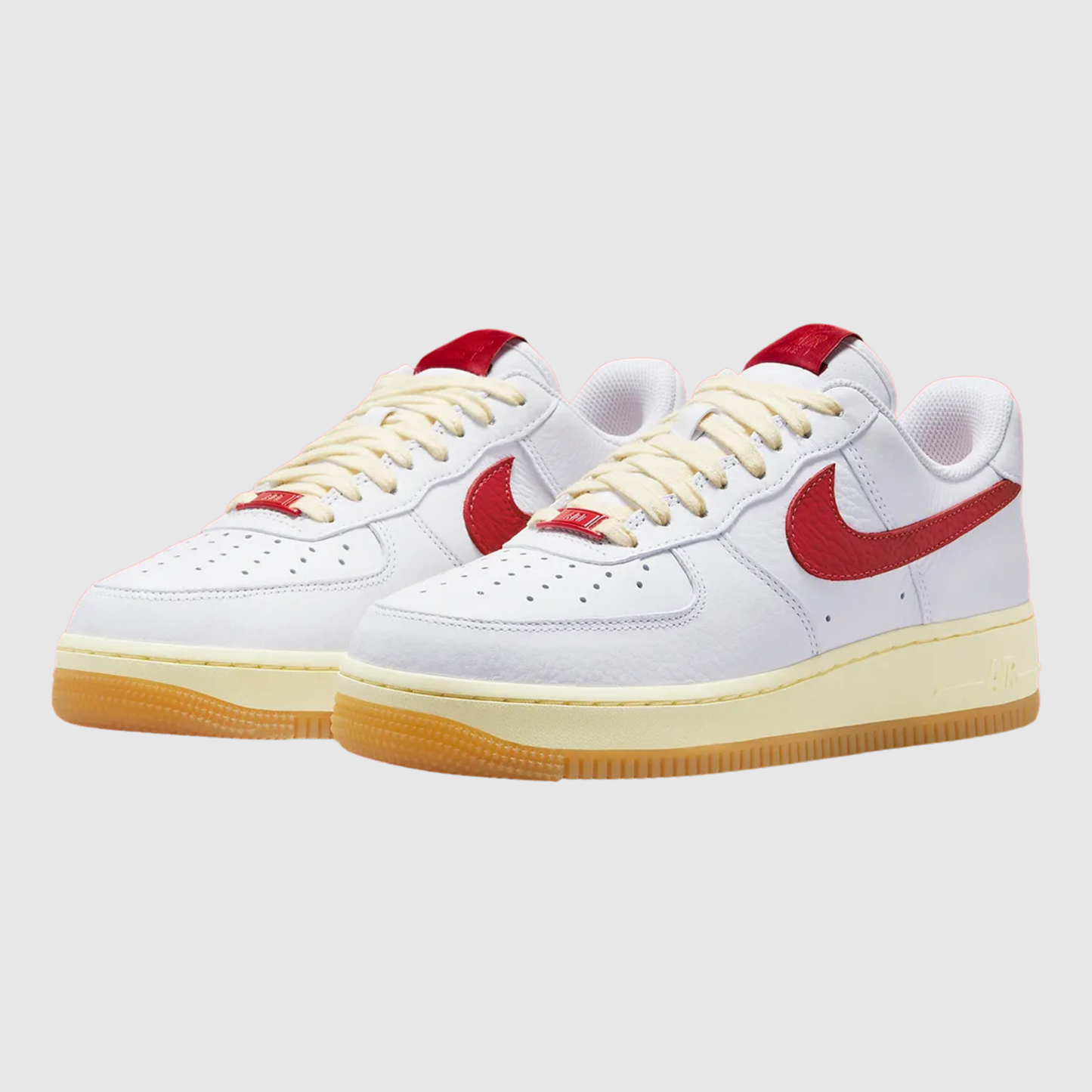 Nike Air Force 1 Low White Red Gum