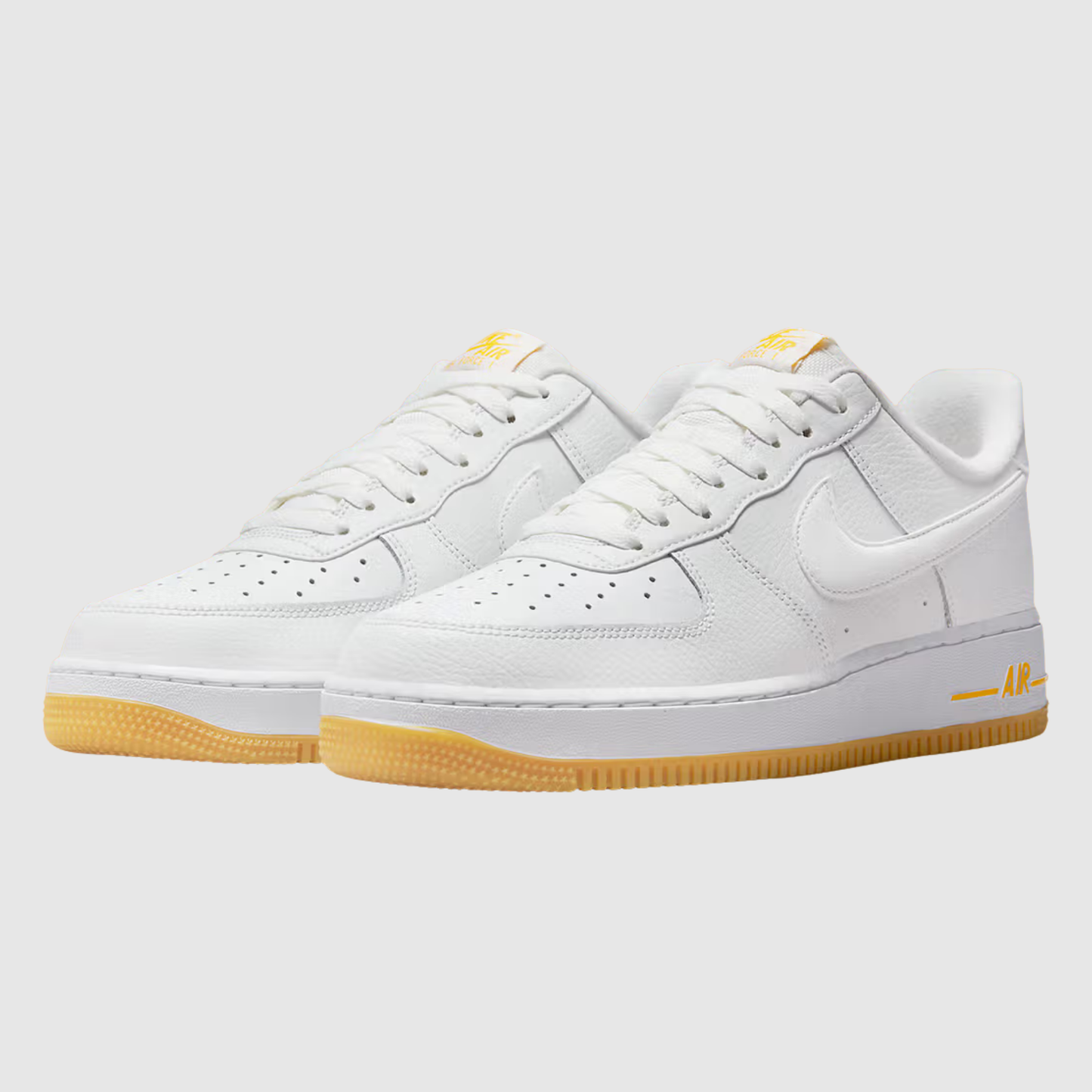 Nike Air Force 1 Low '07 White University Gold Gum