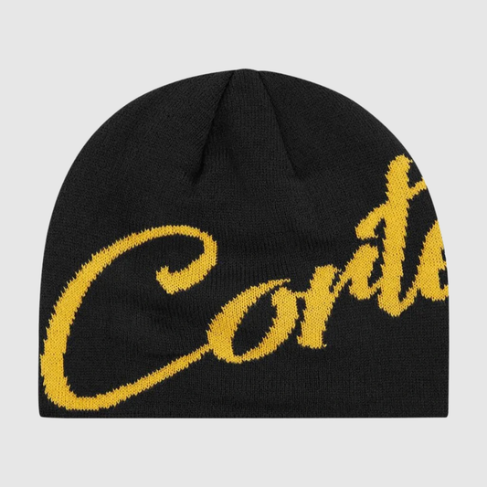 Corteiz Strike Skully Black/Yellow