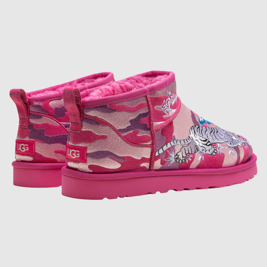 UGG Classic Ultra Mini Boot Palace Pink Camo