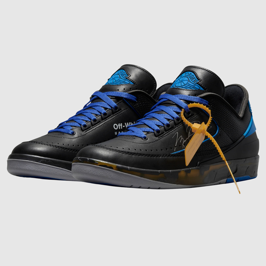 Jordan 2 Retro Low SP Off-White Black Blue