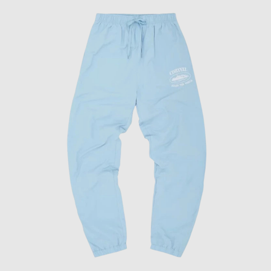 Corteiz Shukushuku Bottoms Baby Blu