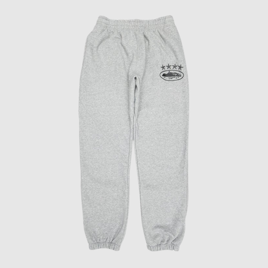 Corteiz 4Starz Alcatraz Sweatpants Grey