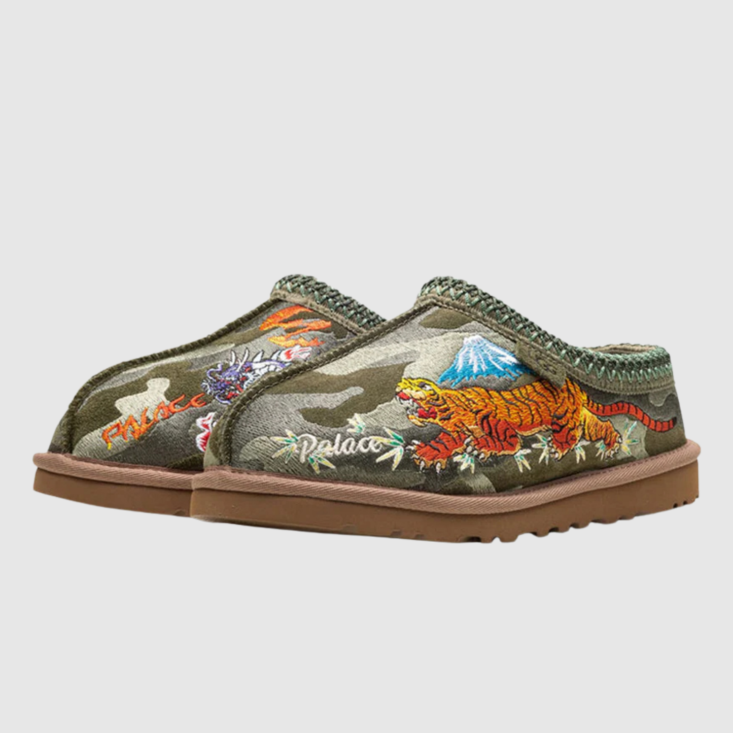 UGG Tasman Slipper Palace Burnt Olive Camo
