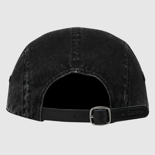 Supreme Washed Chino Twill Camp Cap (SS25) Black