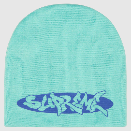 Supreme New World Order Beanie Light Teal