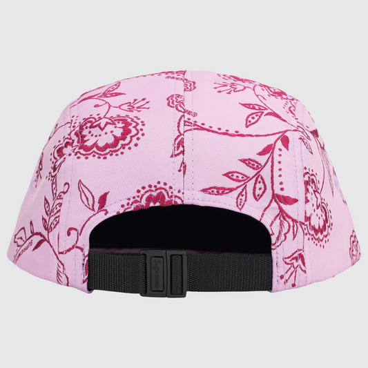 Supreme Floral Jacquard Camp Cap Purple