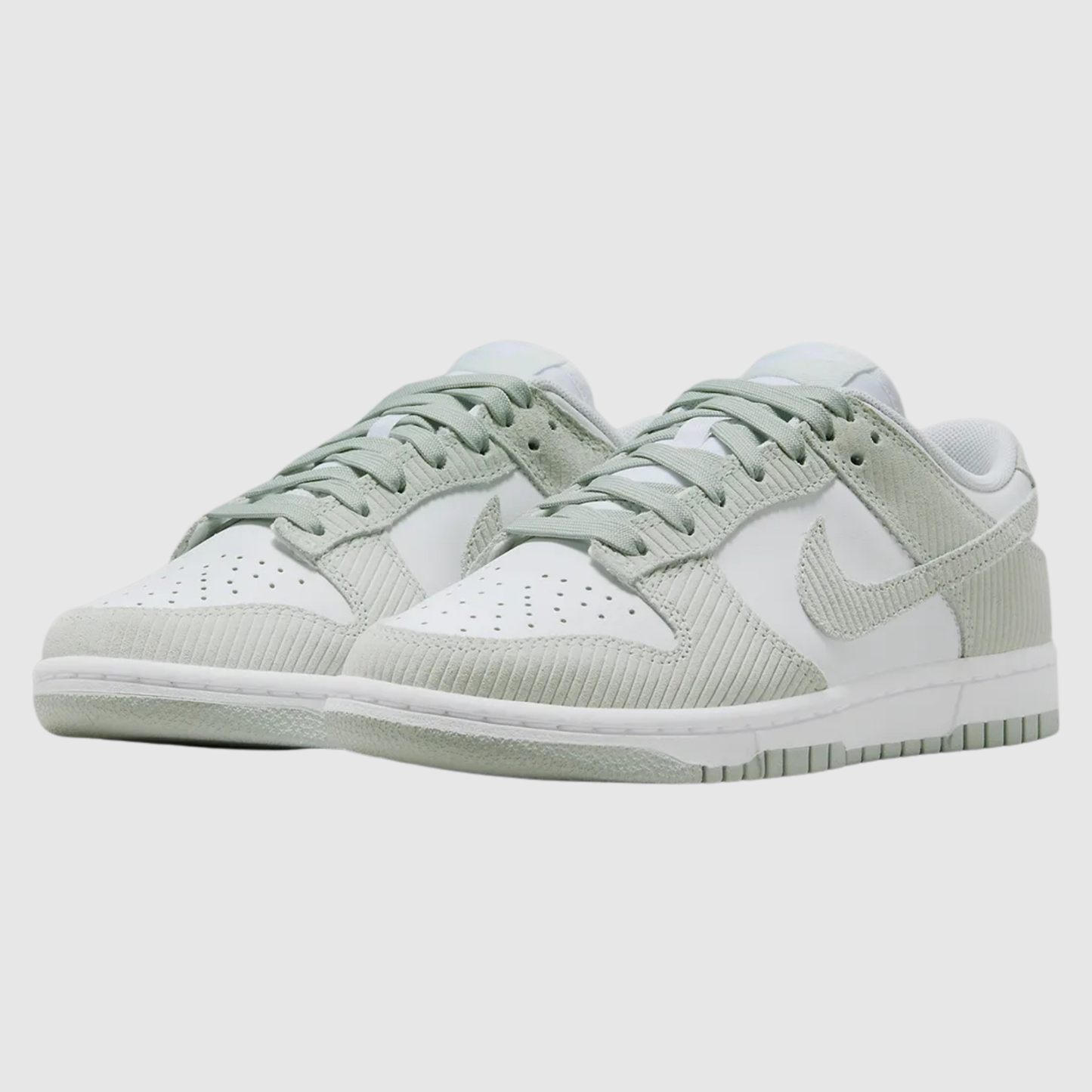Nike Dunk Low Light Silver Corduroy