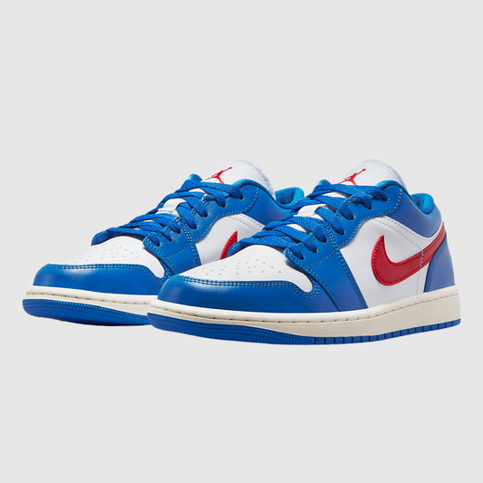 Jordan 1 Low Sport Blue Gym Red