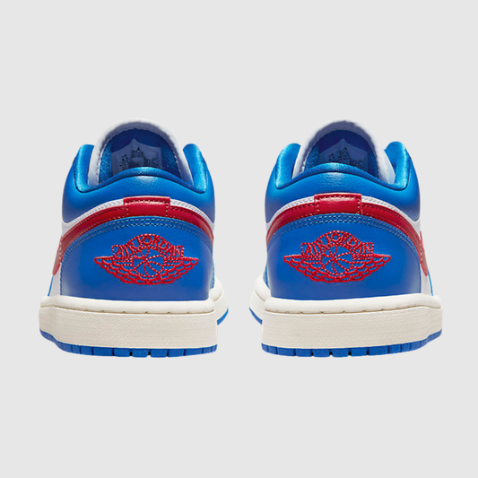 Jordan 1 Low Sport Blue Gym Red