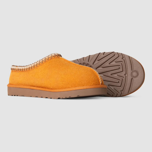 UGG Tasman Shaggy Suede Slipper Dark Apricot