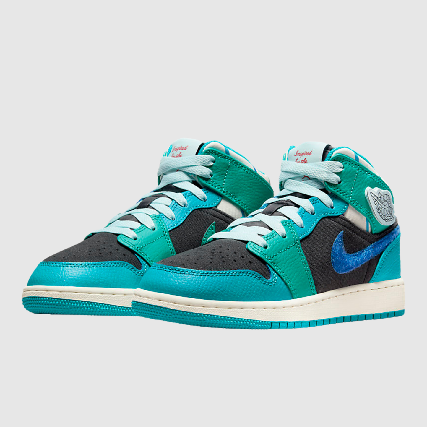 Jordan 1 Mid Inspired by the Greatest Aquatone
