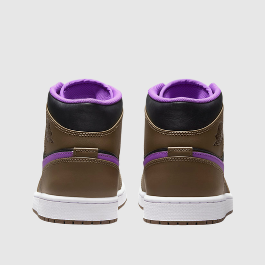 Jordan 1 Mid Purple Mocha