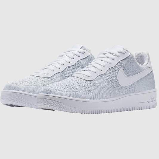 Nike Air Force 1 Flyknit 2 White Pure Platinum