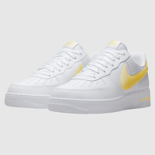Nike Air Force 1 Low '07 Jumbo Swoosh White Vivid Sulfur