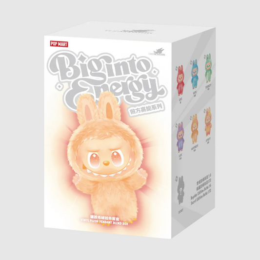 Pop Mart Labubu The Monsters Big into Energy Series Vinyl Plush Pendant Single Blind Box